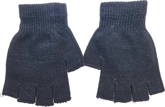 BamBella® Handschoenen winter Vingerloos skull print halloween skelet