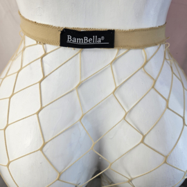 BamBella ® - Panty -Onesize - gaas maillot dunne pantys Dames - Onesize - sexy Erotische lingerie van kant