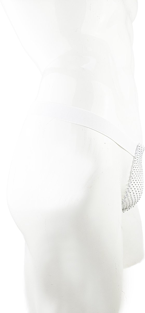 BamBella® Slip kant voor mannen met steentjes