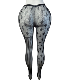 BamBella ® - Panty -Onesize - gaas maillot dunne pantys Dames - Onesize - sexy Erotische lingerie van kant
