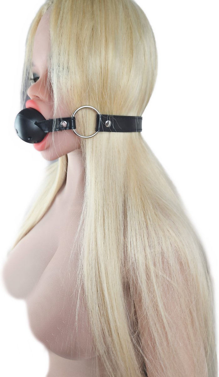 BNDGx® - Gag voor Blow job - Rood - Seks speeltje - mond strap masker bdsm fetish