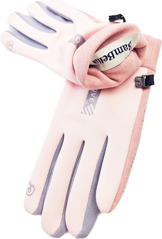 BamBella® Handschoenen winter dames Touchscreen vingertop