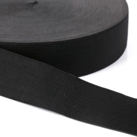 1 pak Elastiek 4cm breed taille Band plat zwart voor broek naaien 3 meter hobby fournituren bandelastiek accessoire kleding maken
