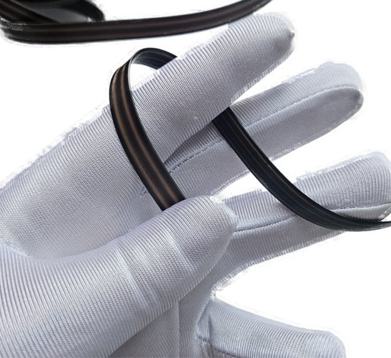 BamBella® - Band - Kunststof - Dikke stevige - 10mm breed 8mm dik - korset maken versteviging rieten mand stoel reparatie baleinen