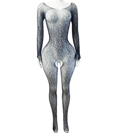BamBella ® - Panty pak -Onesize - body suit - Dames - Onesize - Erotische jumpsuit van kant lingerie