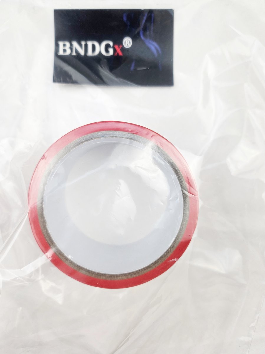 BNDGx® - Bondage sex tape touw van plastic - Rood - Vastbinden BDSM voor Dominant fetish erotische spel