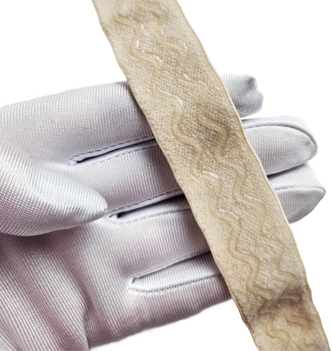 BamBella® - Antislip Elastiek Siliconen - 3 meter - Taille Band - bruin - 25mm breed - anti slip