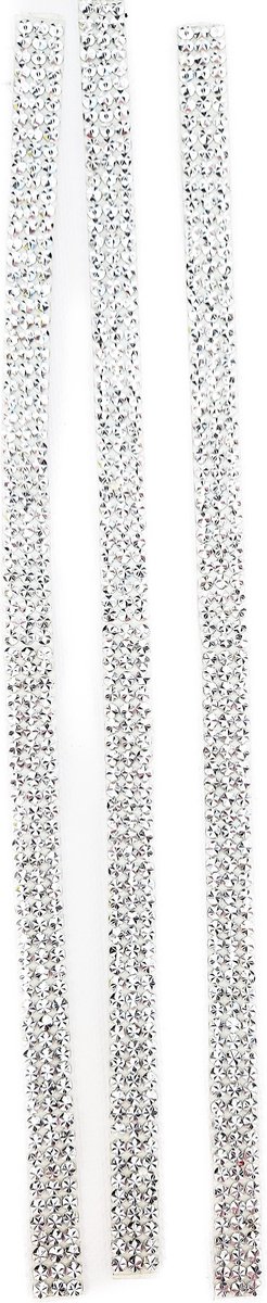 Plak lint strass steentjes 1.2 meter glitter plakband zelfklevend sterren glitters steen hotfix lintje 10mm versieren DIY knutselen meisjes craft art scrapbook