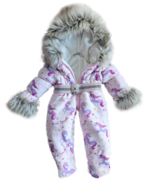 Skipak Sneeuwpak Imitatiebont Nep Bontkraag Ski kleding