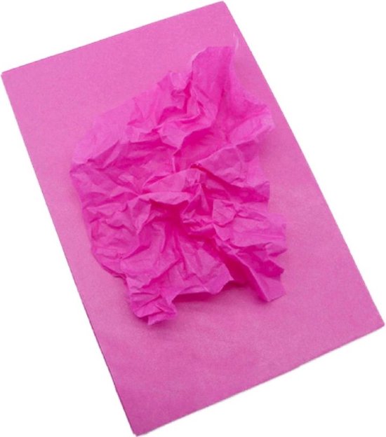 100 stuks A4 Zijdepapier Fel roze roze 210 300mm Vloeipapier tissue papier roze inpakpapier knutselen knutsel papier vloei papier inpak inpakken dun papier voor kleding vul materiaal fel roze silk paper
