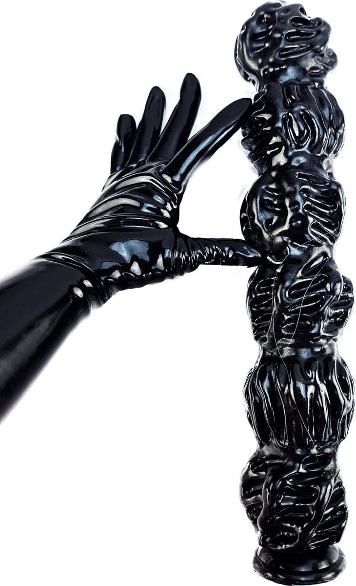BNDGx® - Dildo - Extreem Grote sex speeltje -39 cm - Zwarte Lange dikke dildo-Extreme BDSM SM Fetisch Seks toy