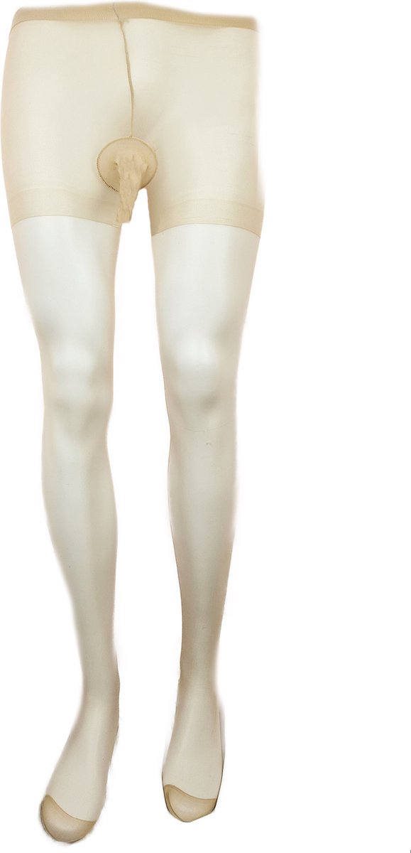 BamBella® - Erotische Panty man - Onesize S/M/L Mannenpanty roze - kant fetish kleding heren lingerie ondergoed stocking