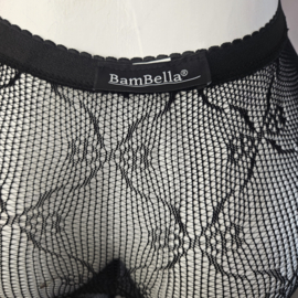 BamBella ® - Panty -Onesize - gaas maillot dunne pantys Dames - Onesize - sexy Erotische lingerie van kant
