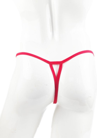 BamBella ® - Sexy Erotische bondage Lingerie  onesize Heren onderbroek Rood mannen