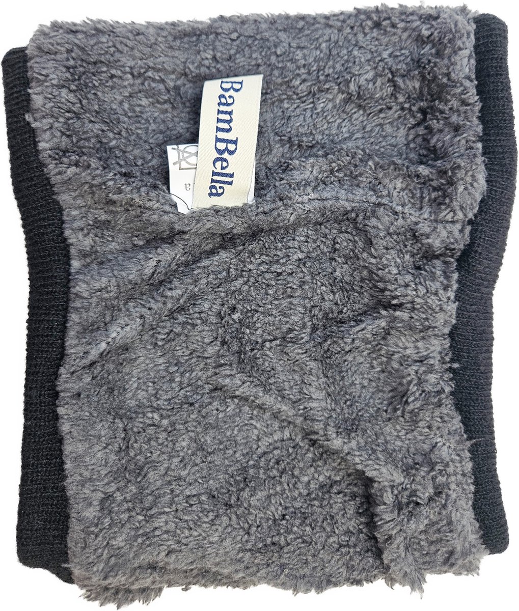 BamBella® Col Sjaal winter Heren warme borg fleece binnenkant Colsjaal