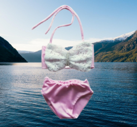 Bikini Licht Roze baby en kind Zwemkleding Badkleding meisje