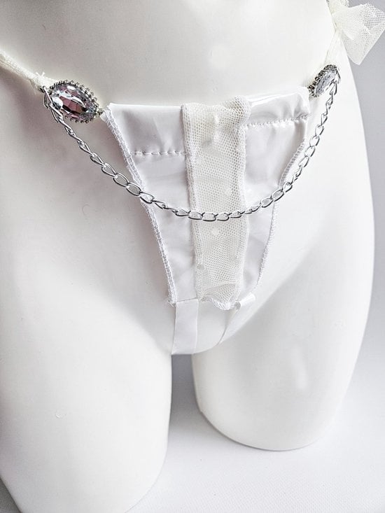 Sexy lingerie set ketting - Onesize - kruisloos string - Set erotische kleding dames