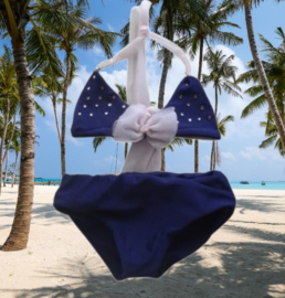 Bikini Blauw en kind Zwemkleding Badkleding meisje