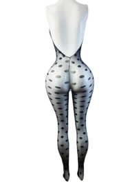 BamBella ® - Panty pak -Onesize - body suit - Dames - Onesize - Erotische jumpsuit van kant lingerie