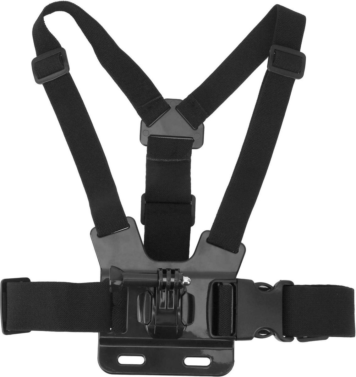 Verstelbare Elastische Camera Borstband - 4 punts - voor OSMO ACTIE - Borstbevestiging Harnas .