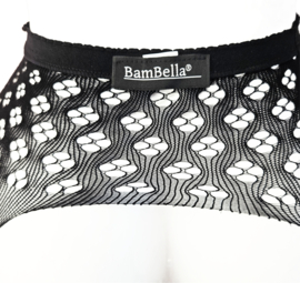 BamBella ® - Panty -Onesize - gaas maillot dunne pantys Dames - Onesize - sexy Erotische lingerie van kant
