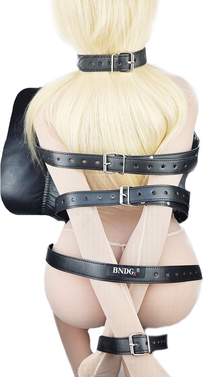 BNDGx® - Bondageset Bondage riemen - Extreme BDSM - volledig vastbinden dominant Fetish straps Restraint erotiek