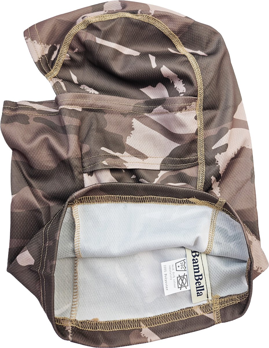 BamBella® Muts winter bivakmuts legerprint leger army