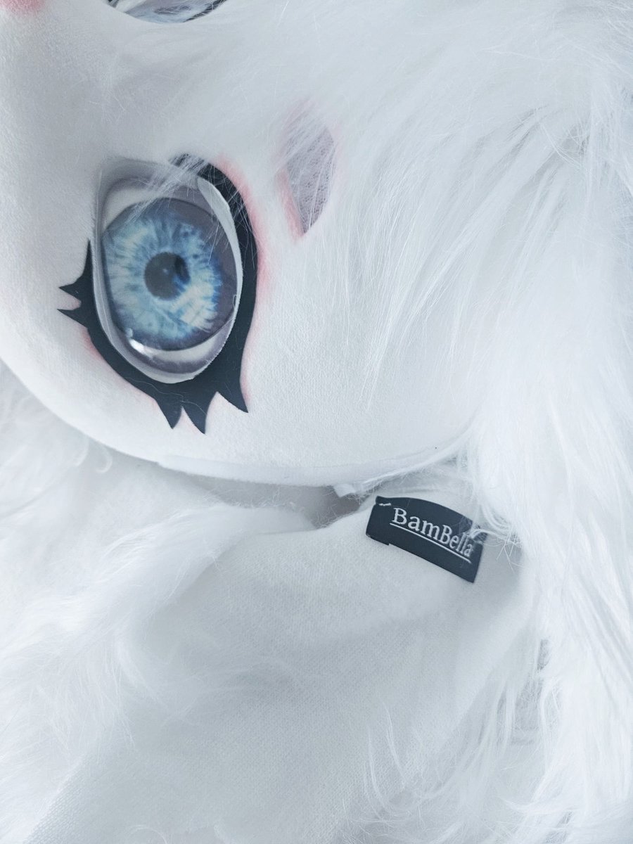 BamBella® Luxe Grote Masker schattig grote ogen meisjes wit japanse meisjes kawaii stijl