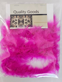 BamBella® - Kleine Marabou boa van veren -   Handwerken -Fel roze 