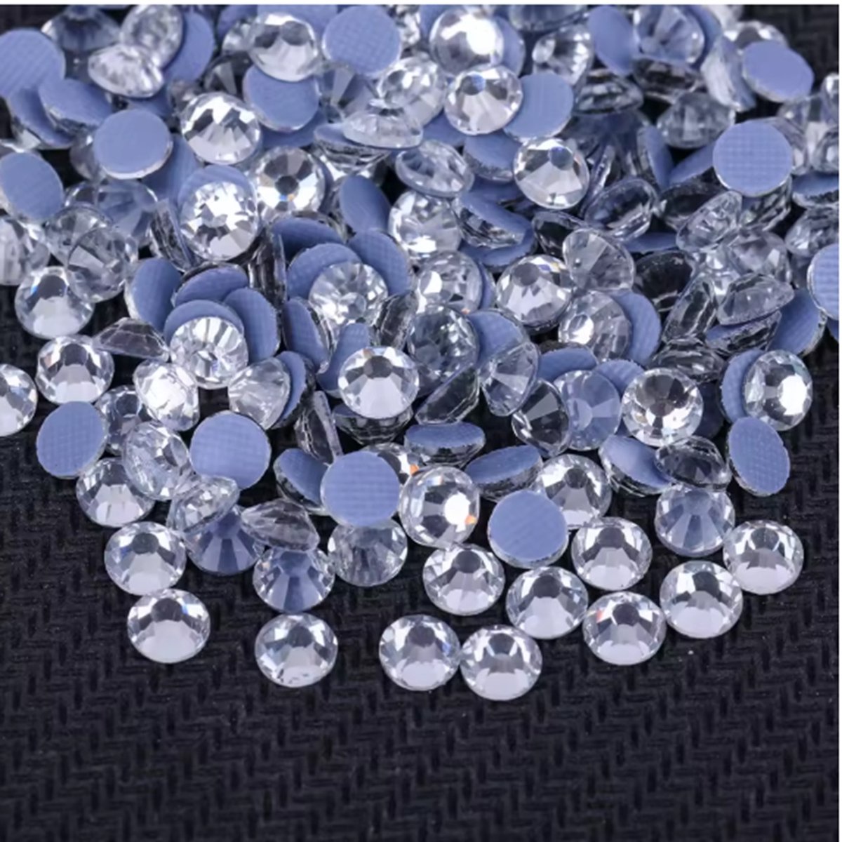 amBella® - SS30 - Wit doorzichtig - Hotfix strass Steentjes - 288 stuks - strass stenen glitters nail art kleding versieren