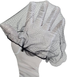 BamBella ® Haarnet 10 stuks Dunne netjes zwart haar net gaas stof elastische