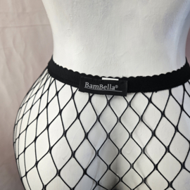BamBella ® - Panty -Onesize - gaas maillot dunne pantys Dames - Onesize - sexy Erotische lingerie van kant