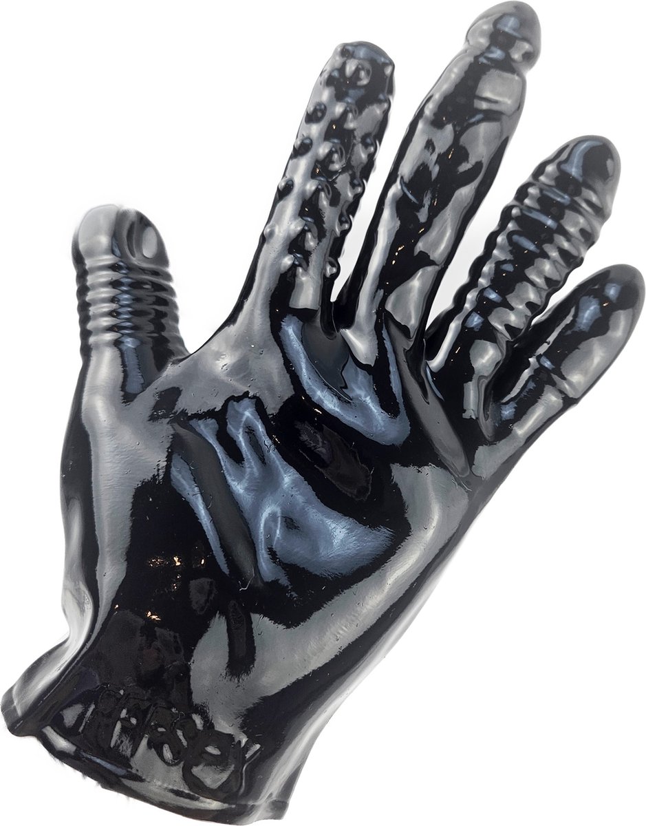 BNDGx® - Latex Masturbatie handschoen - Seks speeltje - BDSM SM Fetisch Seks speeltje