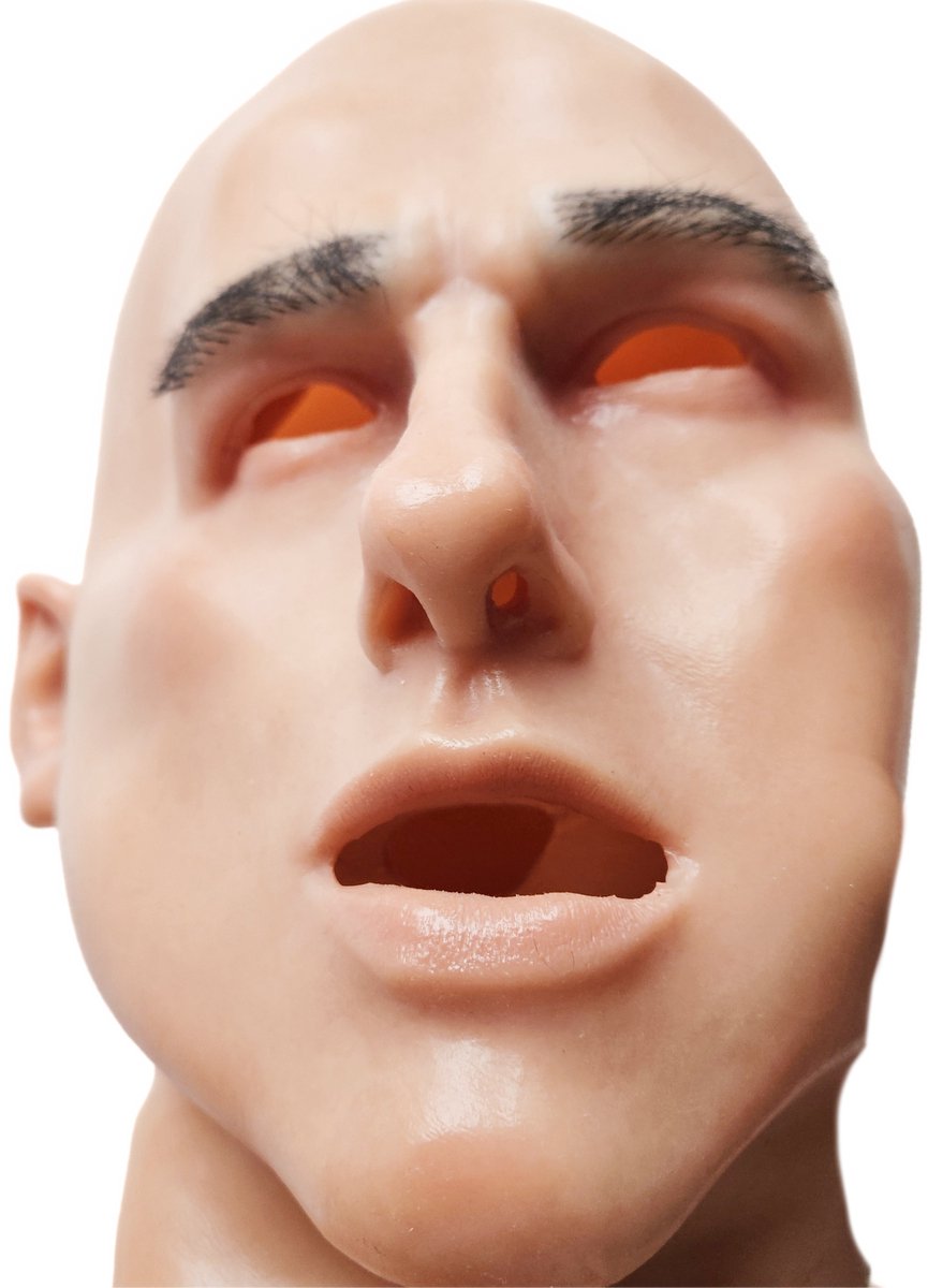 BamBella® - Masker - Realistische man - SIliconen Mask Anoniem heren bijna echt