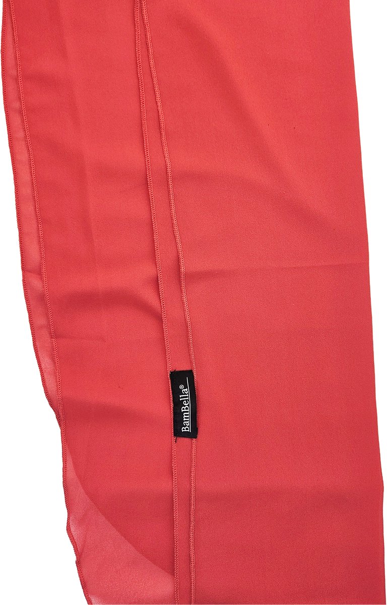 BamBella® - Rok - Onesize omslag doek Strand rokje kort doorzichtig chiffon Rood