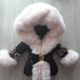 Children's coat Fur collar jacket Girls Winter coat Imitation Fur