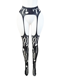 BamBella ® - Panty -Onesize - gaas maillot dunne pantys Dames - Onesize - sexy Erotische lingerie van kant