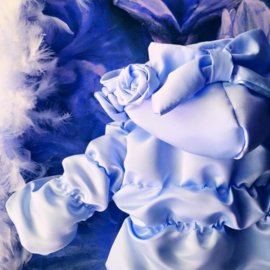 Zomerjas blauw Roosjes Meisjes jas zomer kinderjas jas meisje en baby