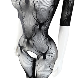 BamBella ® - Panty pak -Onesize - body suit - Dames - Onesize - Erotische jumpsuit van kant lingerie