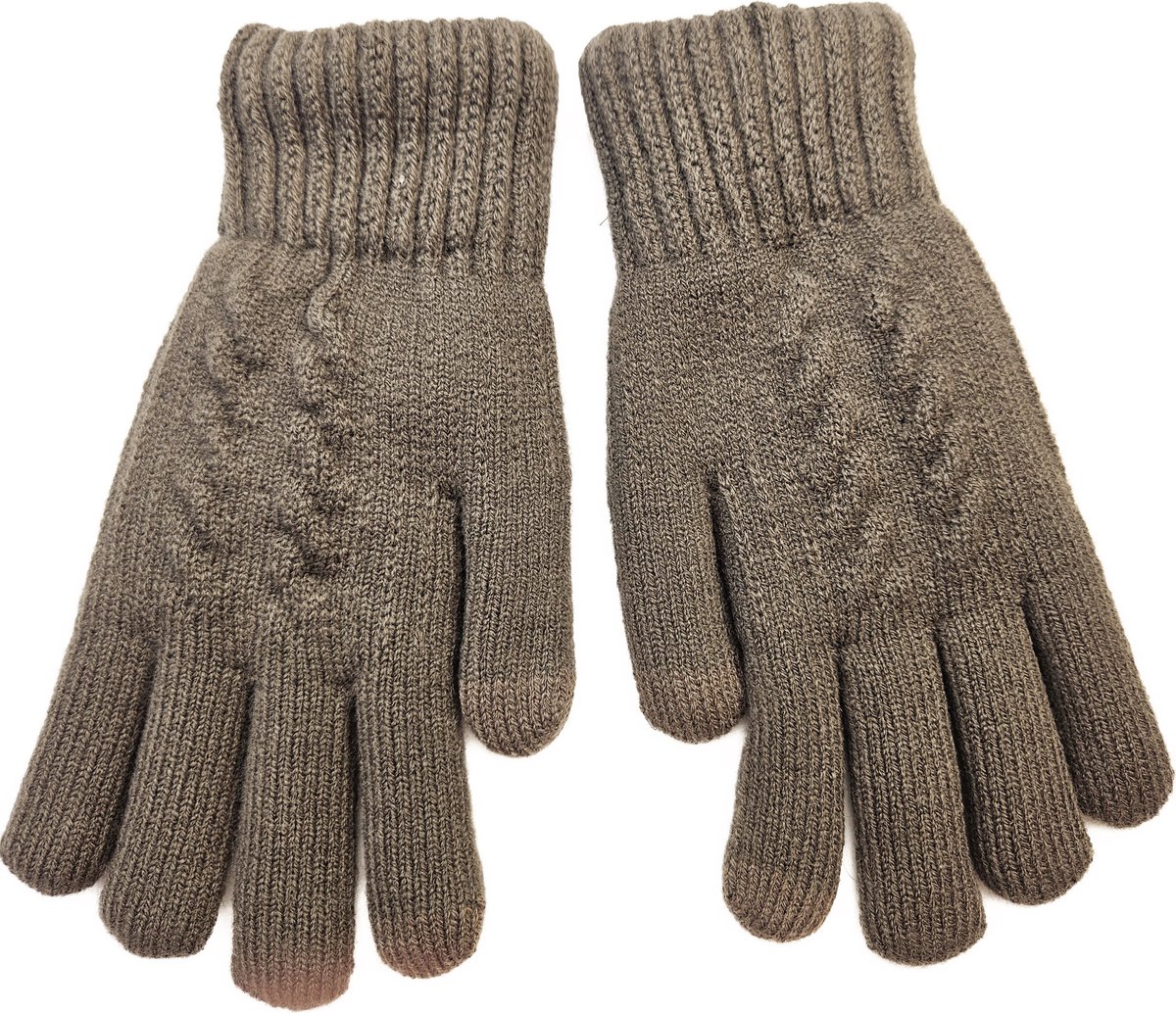 BamBella® Dikke Handschoenen winter heren Fleece borg fleece voering