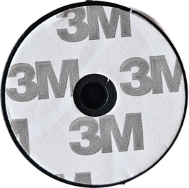 Mobiele telefoon button zwart houder