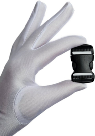 BamBella ® - Gesp - 2 stuks - 30mm - zwart - plastic kliksluiting riemgesp