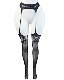 BamBella ® - Panty -Onesize - gaas maillot dunne pantys Dames - Onesize - sexy Erotische lingerie van kant