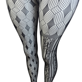 BamBella ® - Panty -Onesize - gaas maillot dunne pantys Dames - Onesize - sexy Erotische lingerie van kant
