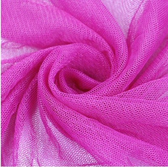 Roze Tulle 1 meter tule tutu gaas zacht mesh kant stof decoratie stoffen lichtroze