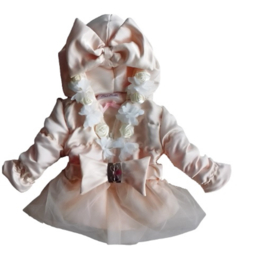 Zomerjas creme tule Meisjes jas zomer kinderjas jas meisje en baby