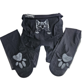 BamBella ® - Panty -Onesize - gaas maillot dunne pantys Dames - Onesize - sexy Erotische lingerie van kant