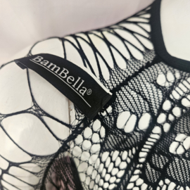 BamBella ® - Panty pak -Onesize - body suit - Dames - Onesize - Erotische jumpsuit van kant lingerie
