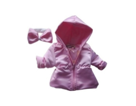 2 delig Zomerjas Baby Roze Meisjes jas zomer kinderjas meisje en baby