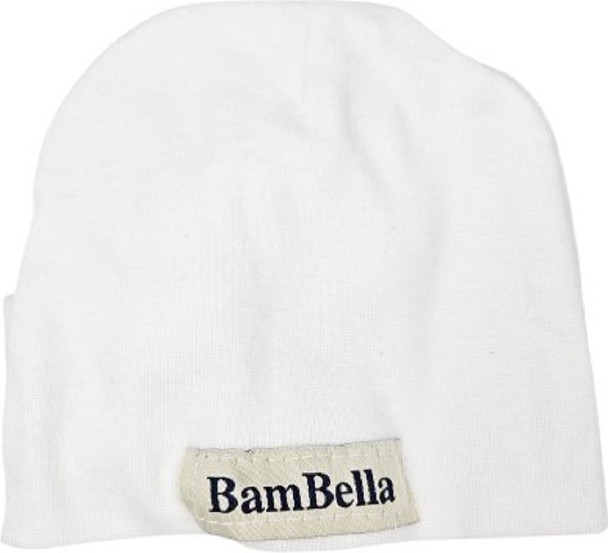 BamBella® Baby muts - 0 - 3 maanden pasgeboren winter mutsje met wanten handschoenen anti krab met strik Wit